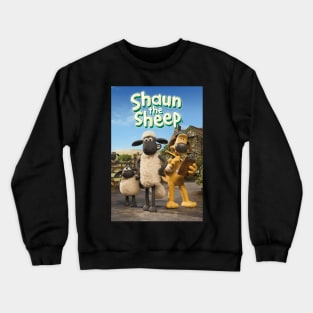 Vintage Sheep TV Series Cartoon The Shaun Crewneck Sweatshirt